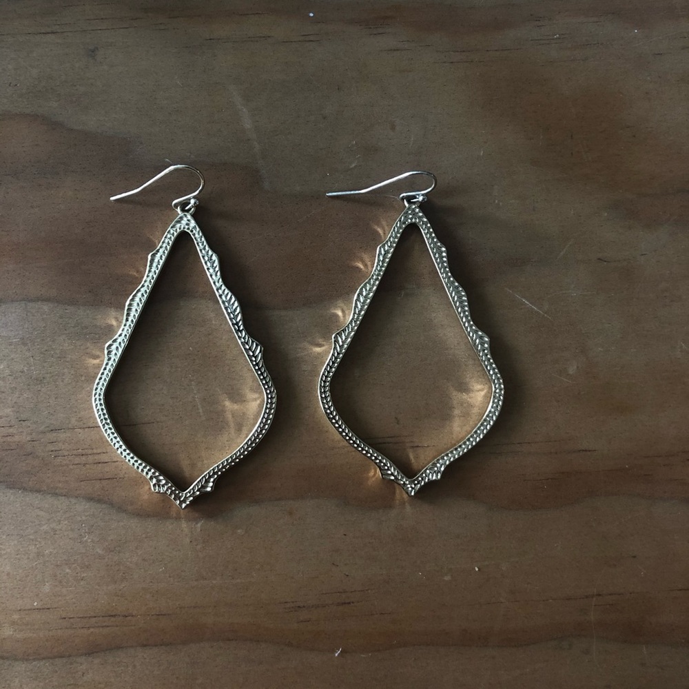 KENDRA SCOTT EARRINGS gold large